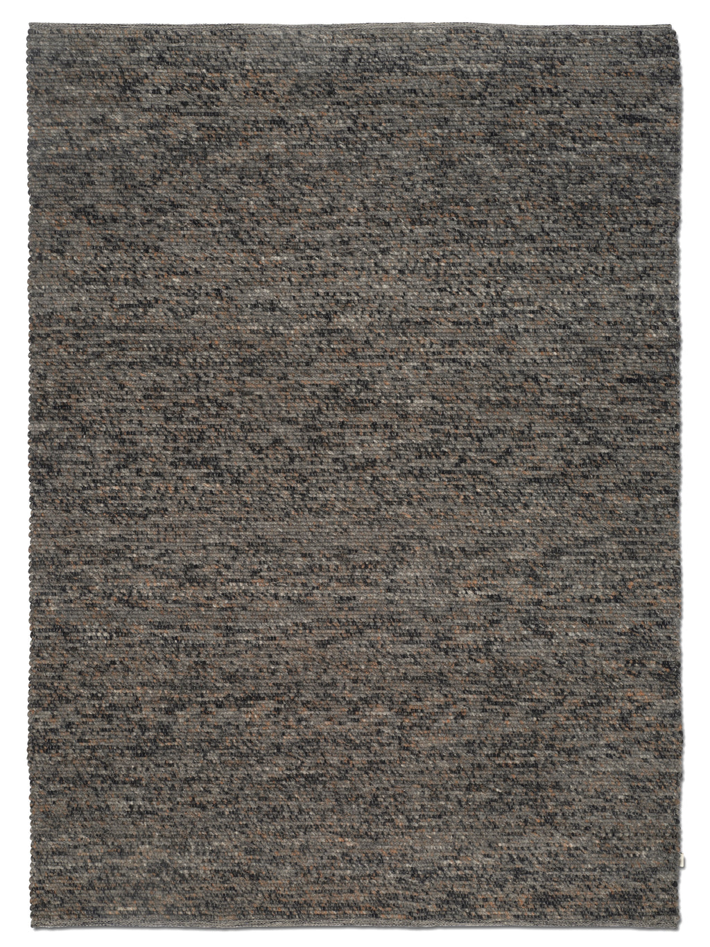 MERINO WOOL RUG, GREY MELANGE
