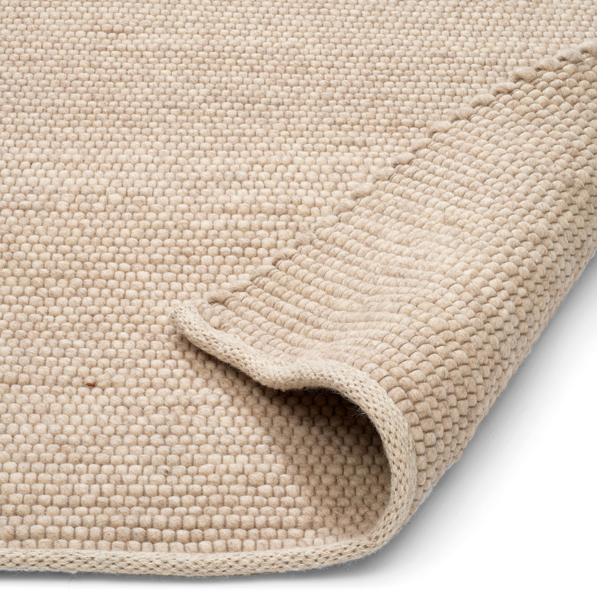 MERINO WOOL RUG, OAT