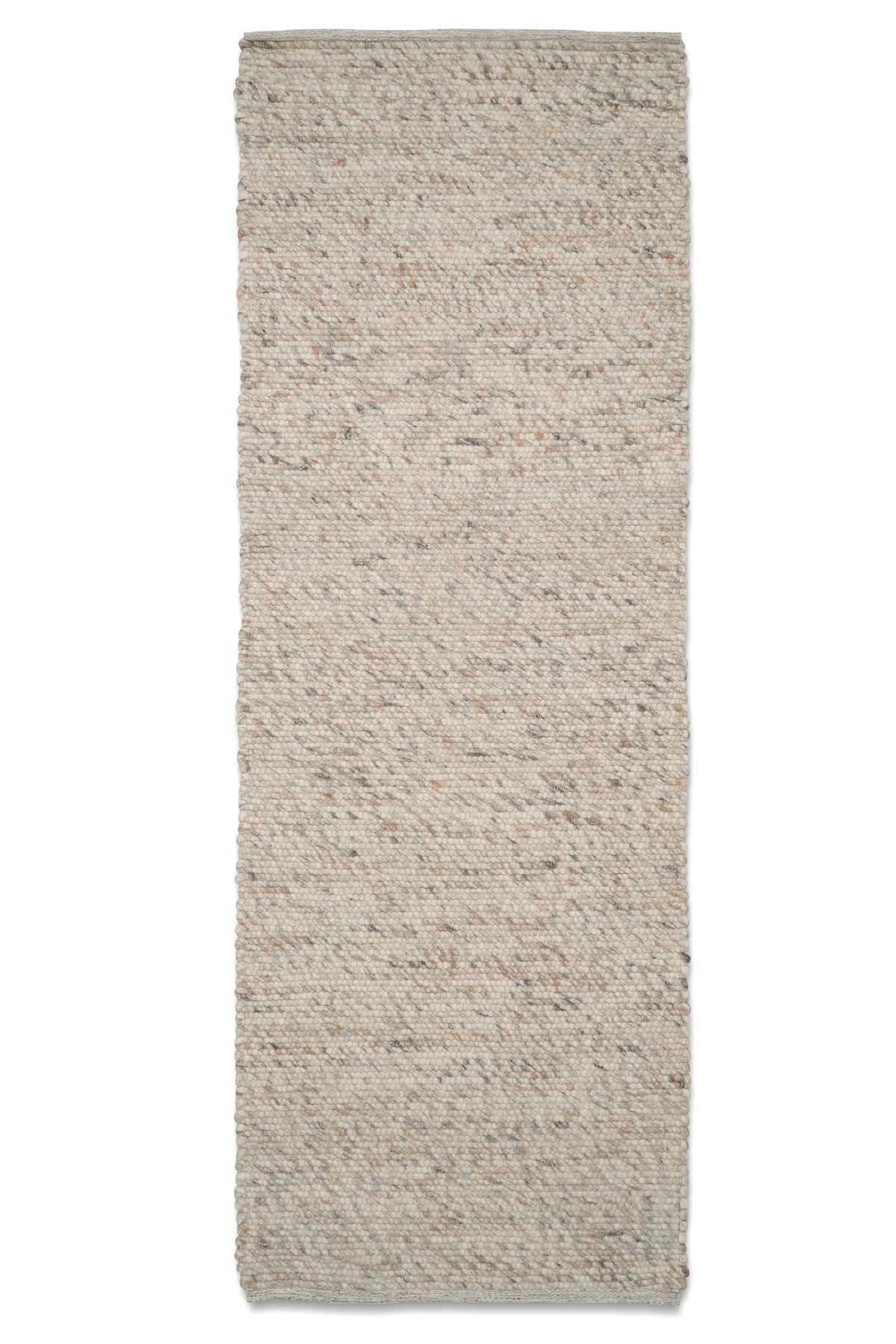 MERINO WOOL RUNNER, NATURAL BEIGE