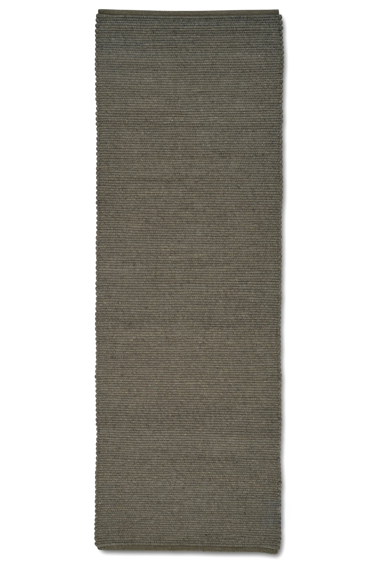 MERINO WOOL RUNNER, DARK GREEN