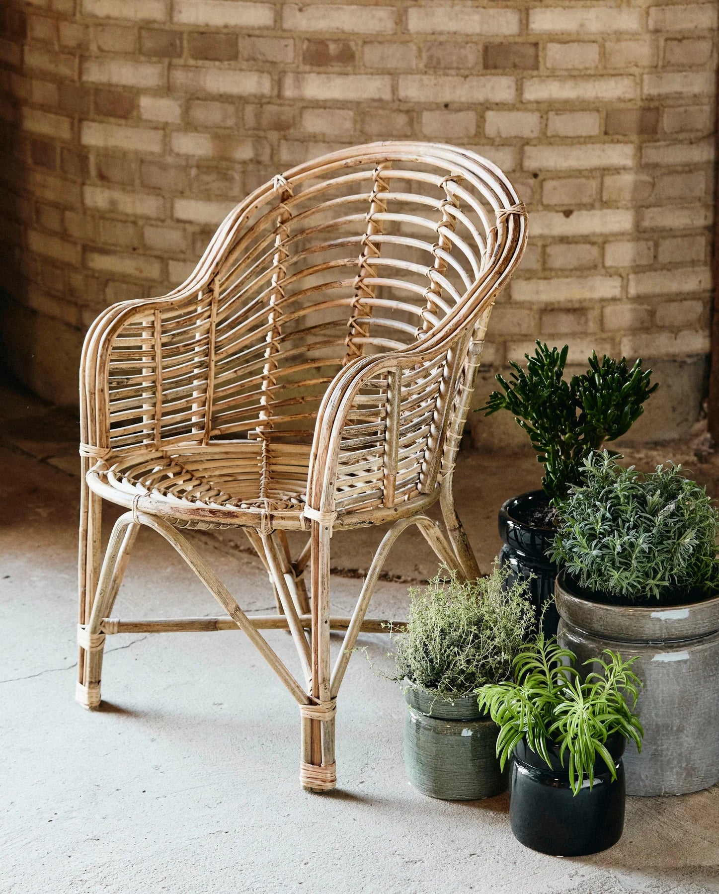 CANIA BAMBOO CHAIR, NATURAL