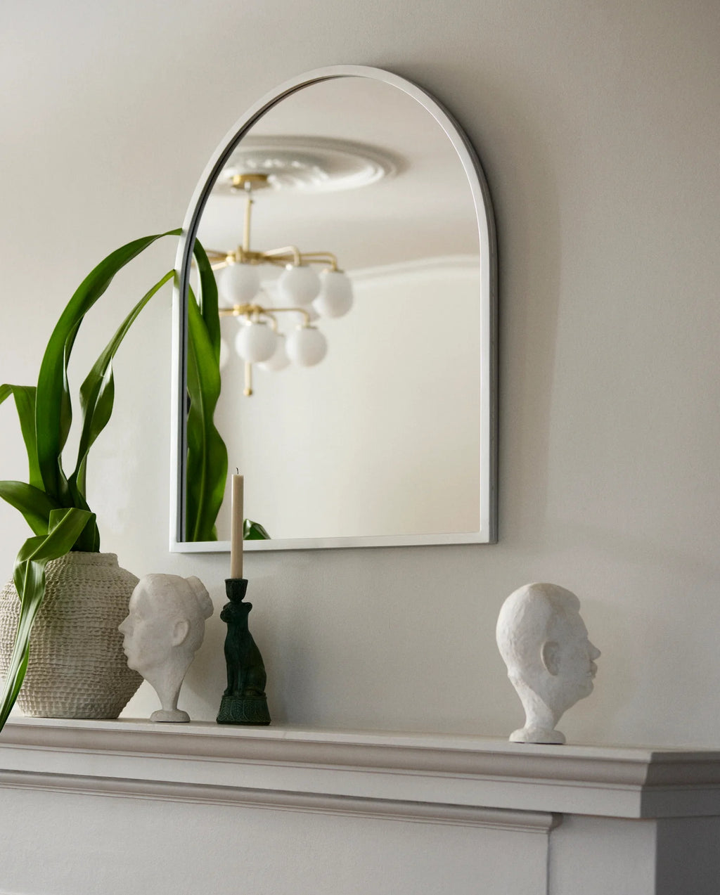 FALCO MIRROR SLIM, CHROME, Small, 77 x 90 CM