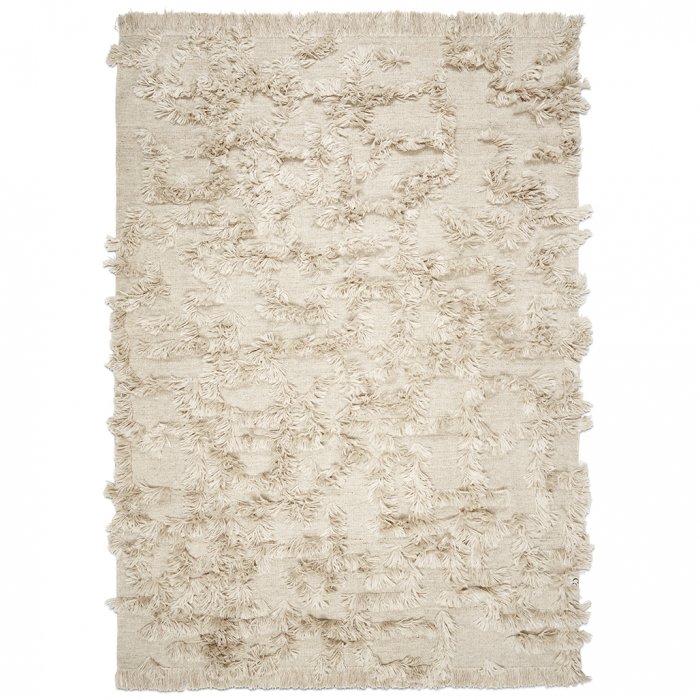 Rio Wool Rug, Beige,  200 x 300 cm