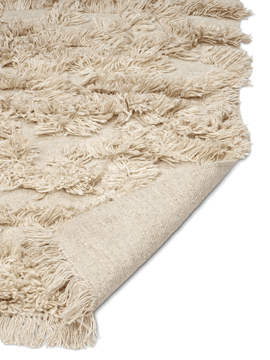 RIO RUNNER, WOOL, Beige,  80 x 150