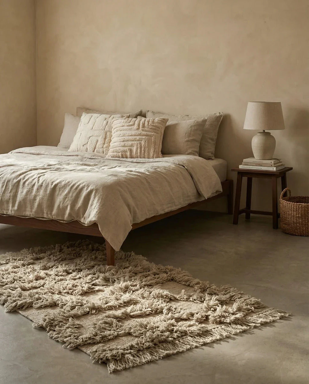 RIO RUNNER, WOOL, Beige,  80 x 150