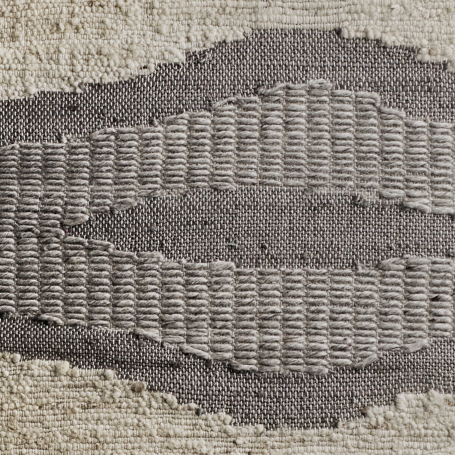 JUTE WAVES RUG, WOOL & JUTE