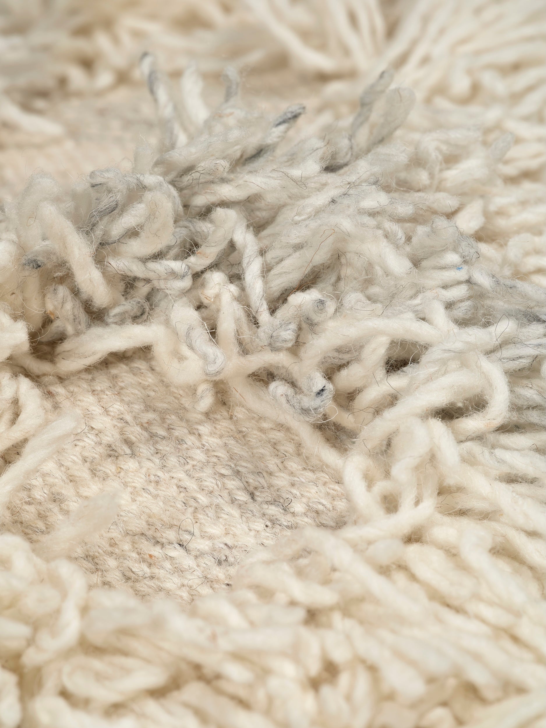 RIO RUNNER, WOOL, Ivory Melange,  80 x 150