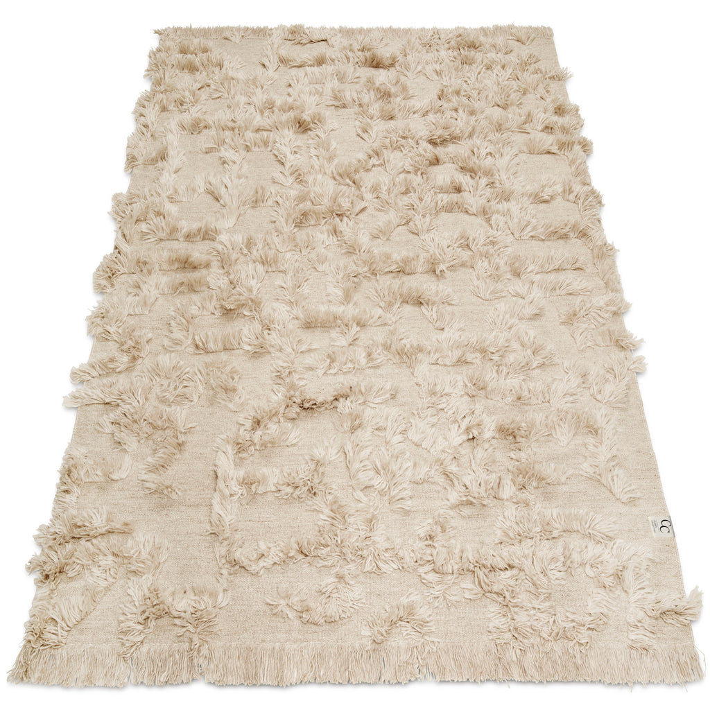 RIO WOOL RUG, Beige,  MANY SIZE