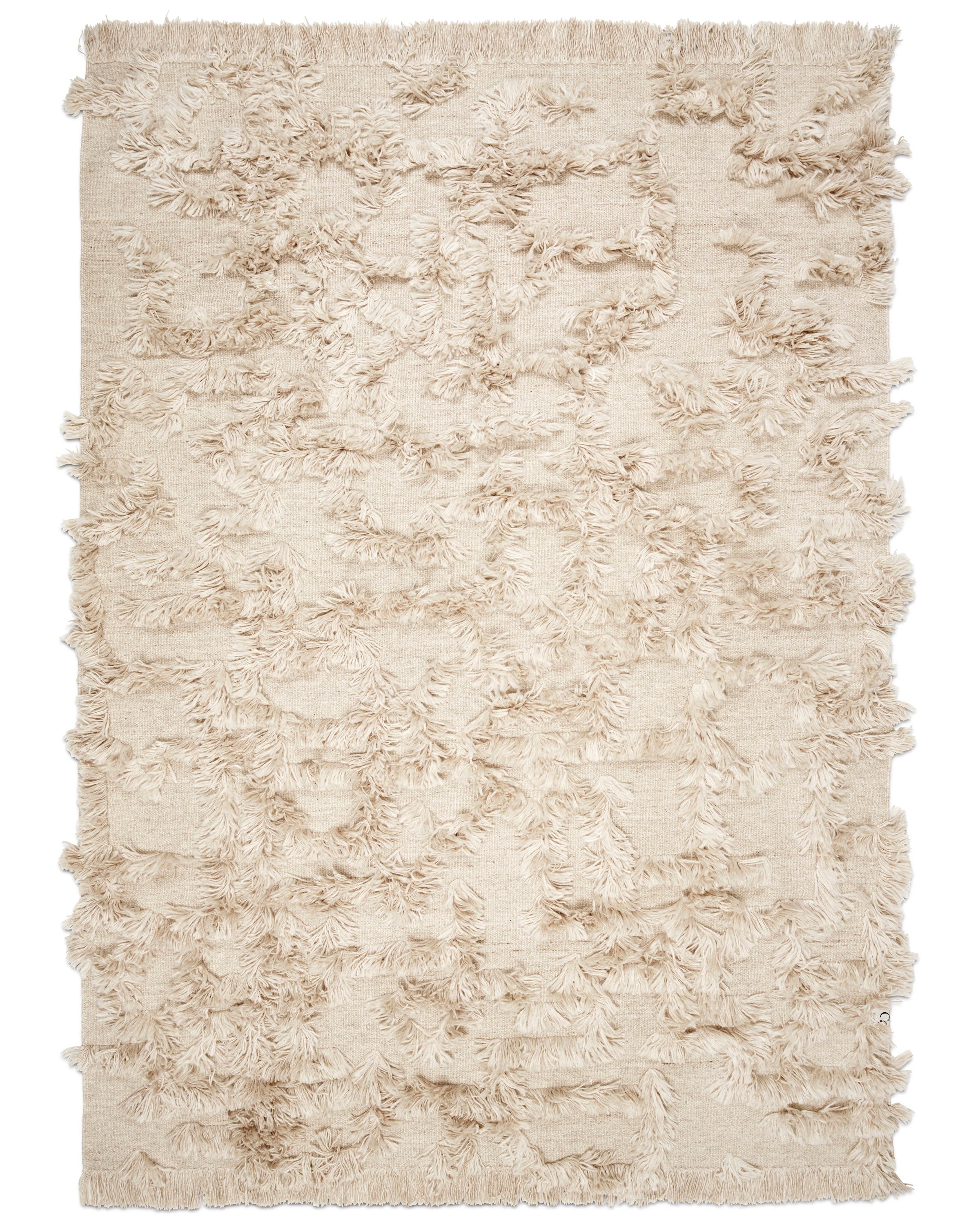 RIO WOOL RUG, Beige,  MANY SIZE