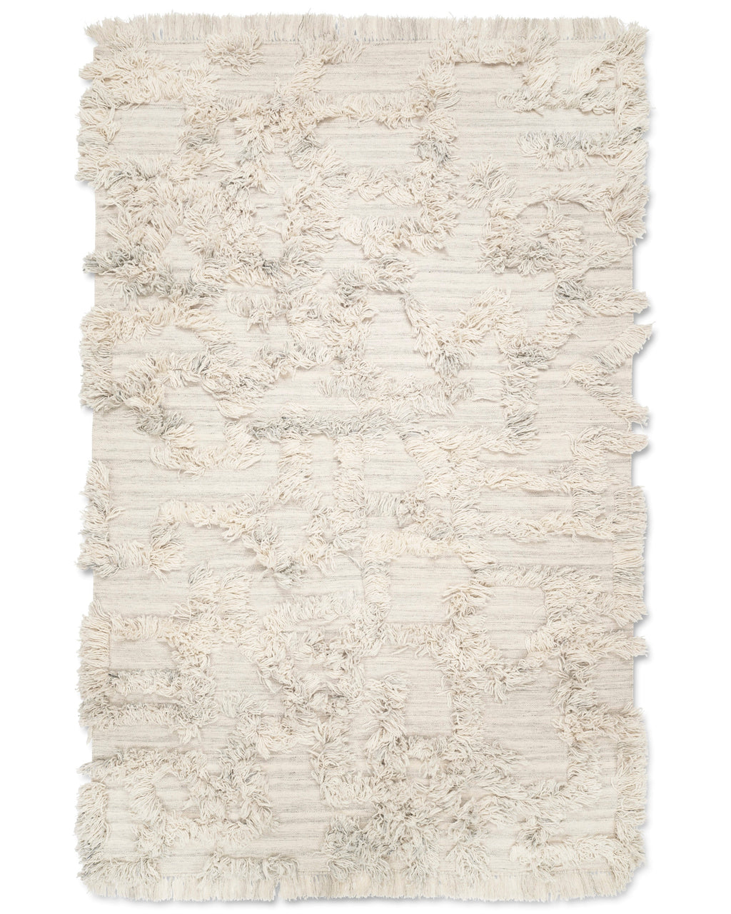 RIO WOOL RUG, Ivory Melange,  MANY SIZE