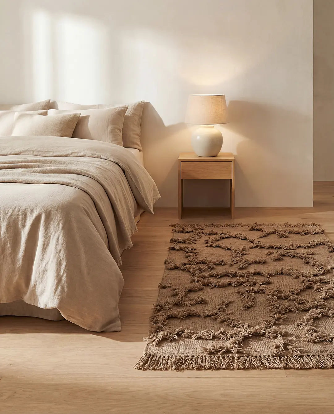 RIO RUNNER, WOOL, Cappuccino,  80 x 150