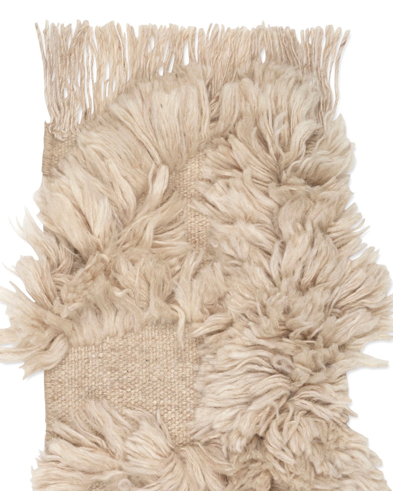 RIO WOOL RUG, Beige,  MANY SIZE