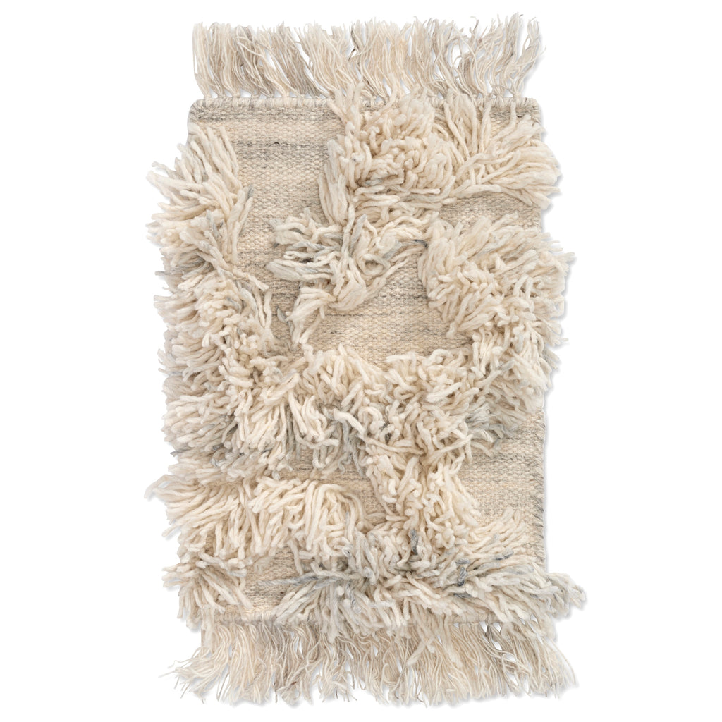 RIO WOOL RUG, Ivory Melange,  MANY SIZE
