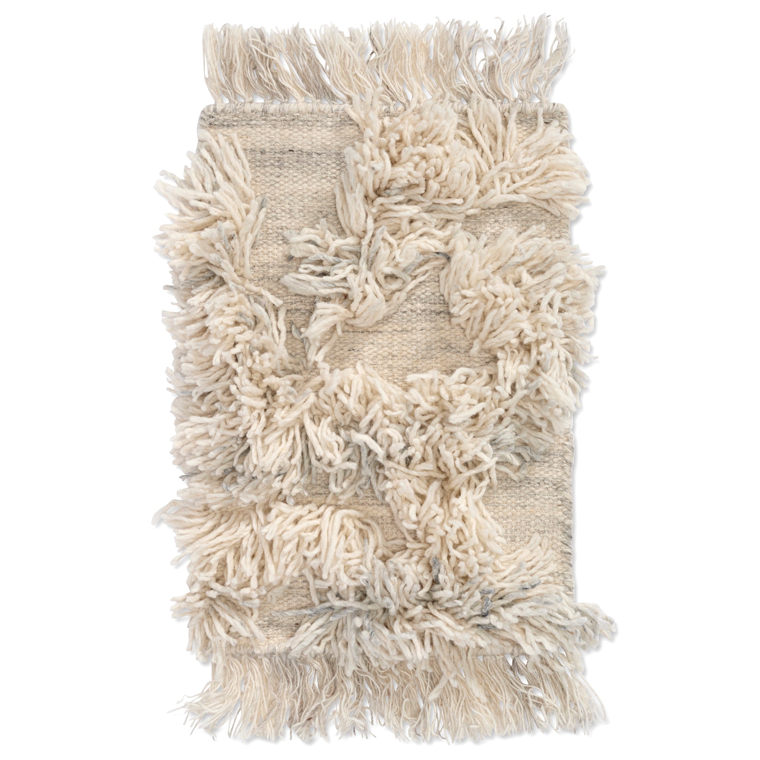 RIO WOOL RUG, Ivory Melange,  MANY SIZE