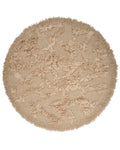 RIO ROUND WOOL RUG, BEIGE Ø 220 CM