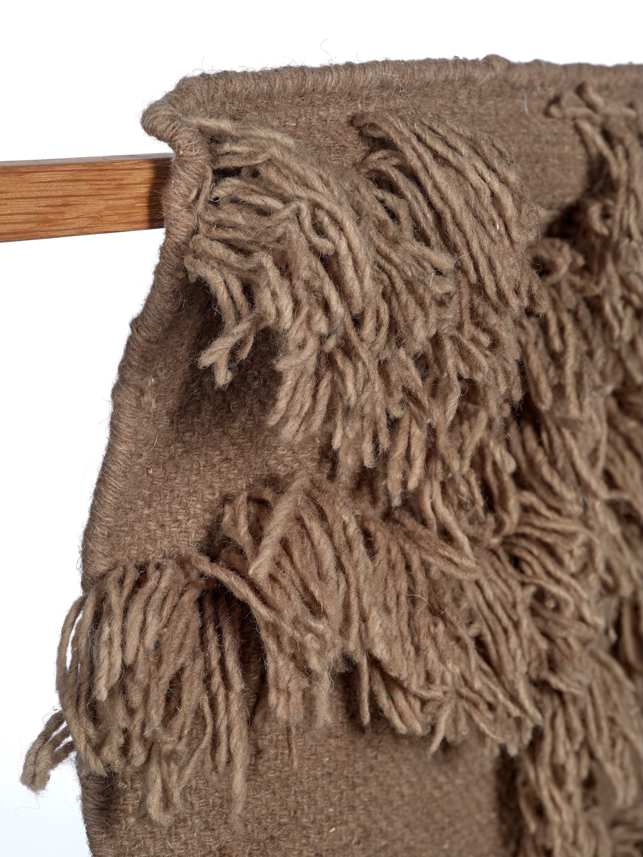 RIO Wall Hanger, Wool, Cappuccino, 100 x 100
