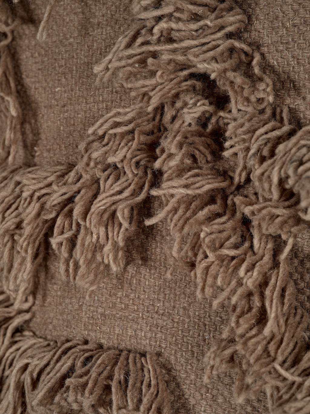 RIO Wall Hanger, Wool, Cappuccino, 100 x 100