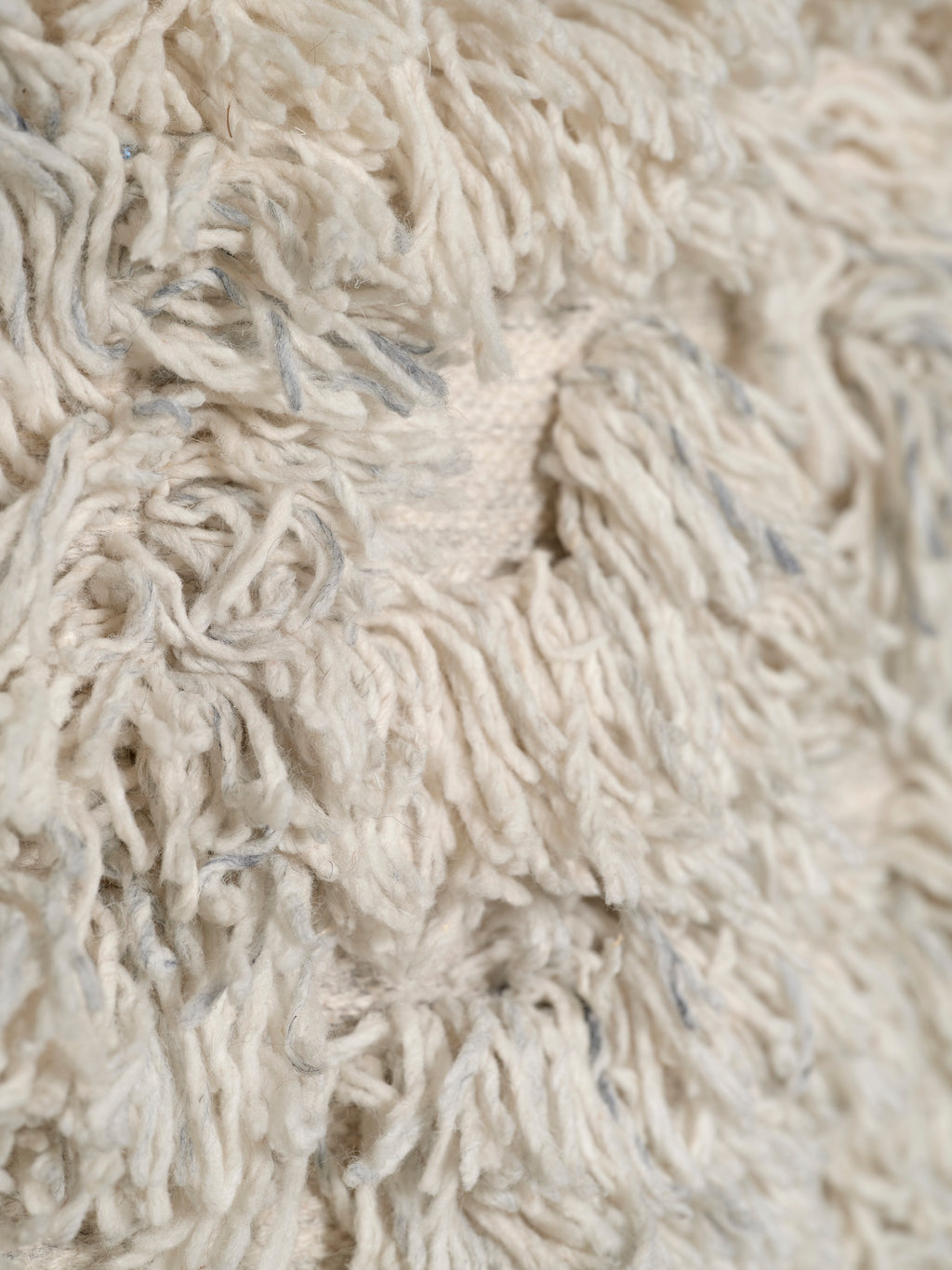 RIO Wall Hanger, Wool, Ivory Melange, 100 x 100