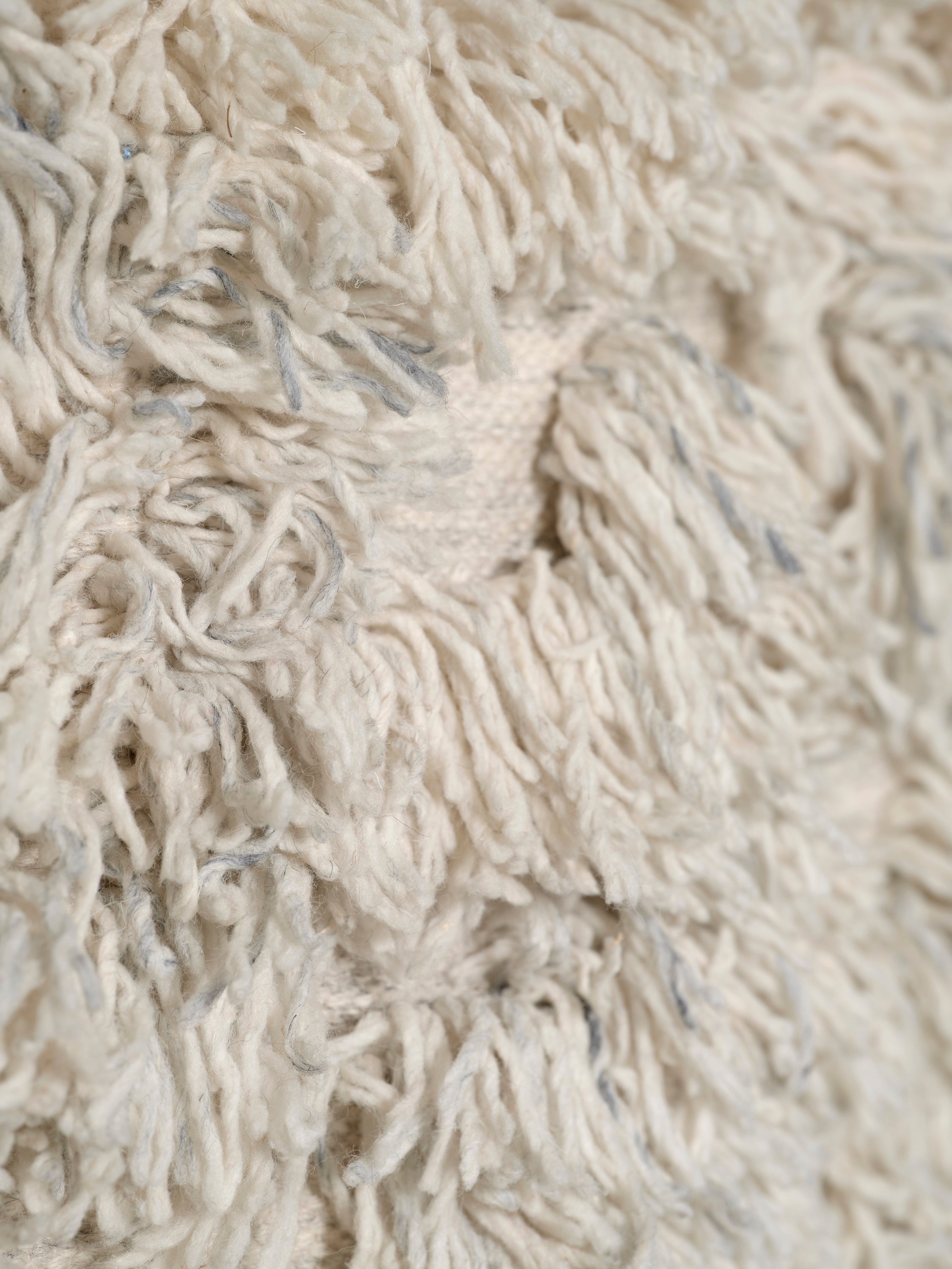 RIO Wall Hanger, Wool, Ivory Melange, 100 x 100