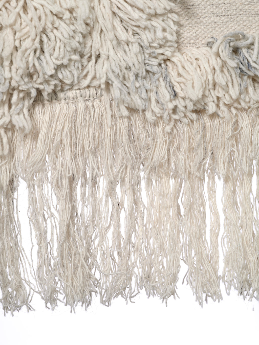 RIO Wall Hanger, Wool, Ivory Melange, 100 x 100