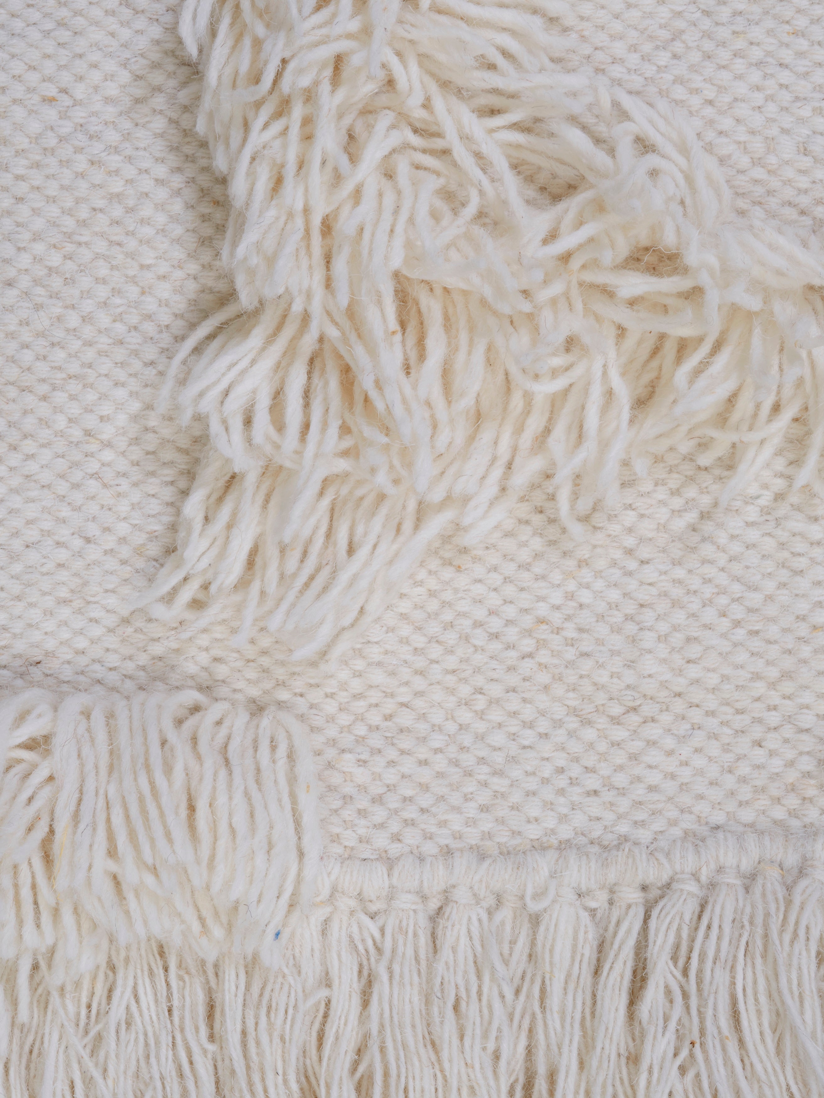 RIO Wall Hanger, Wool, Off white, 100 x 100