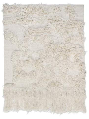 RIO Wall Hanger, Wool, Off white, 100 x 100