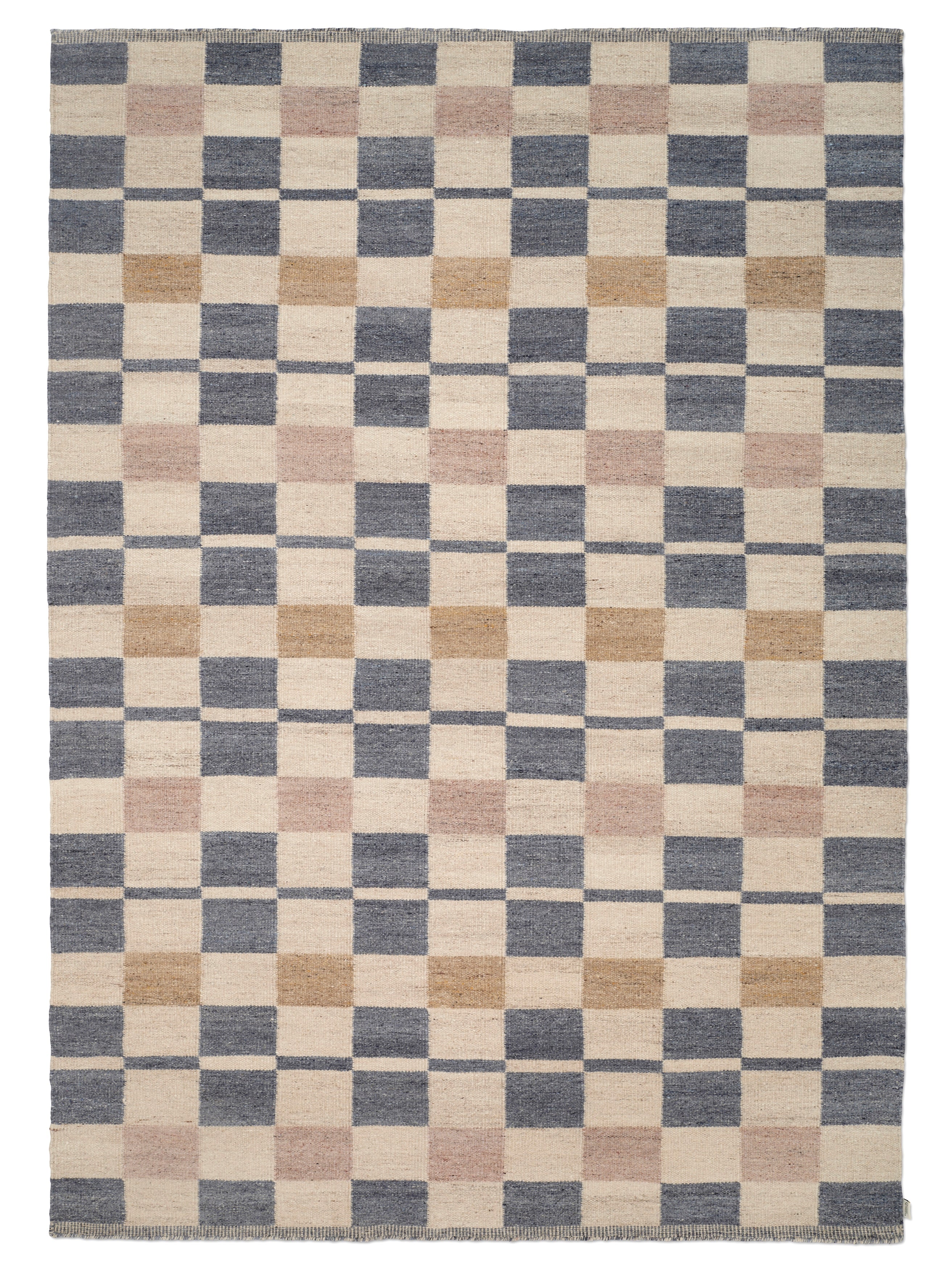 RUTVIK WOOL RUG, INDIGO, MANY SIZE