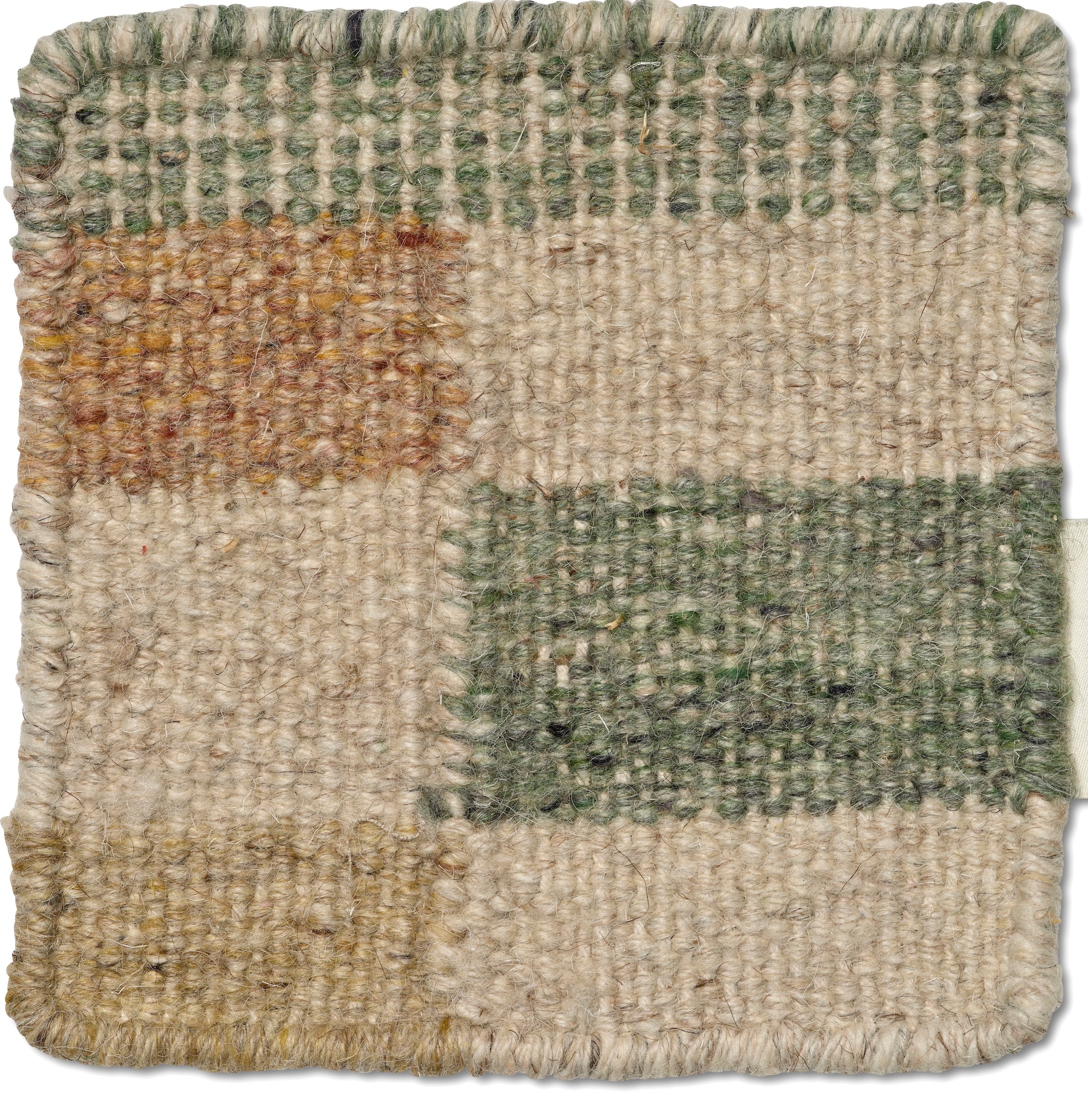 RUTVIK RUNNER, WOOL, OLIVE,  80 x 250