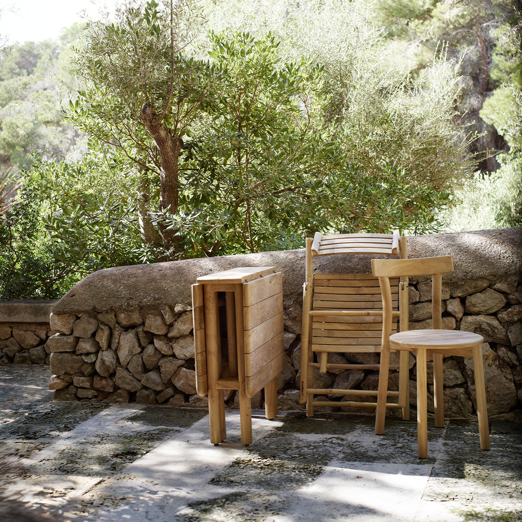 BARU CHAIR | TEAK | H 45 CM
