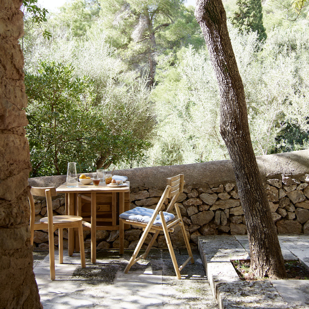 BARU CHAIR | TEAK | H 45 CM