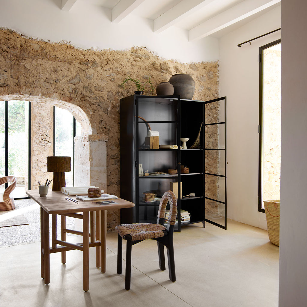 BARU FOLDABLE TABLE | TEAK | H 75 CM