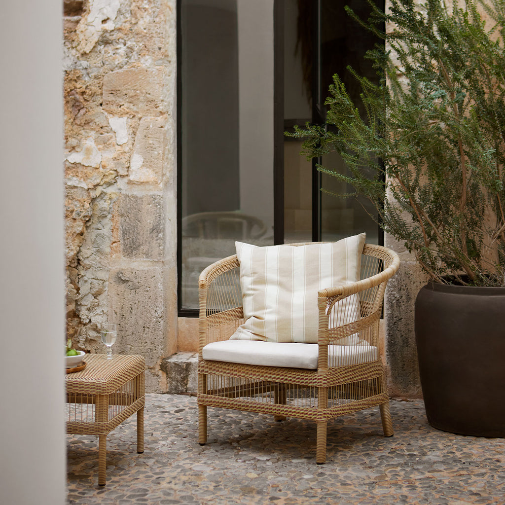 COMO LOUNGE CHAIR | POLYRATTAN | 85 CM