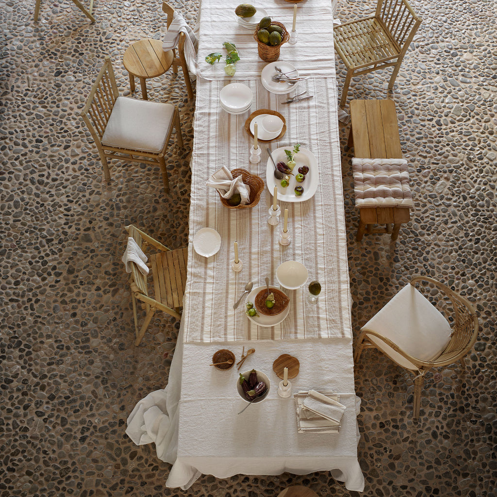 BARU BENCH | TEAK | H 45 CM