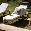 BARU TEAK SUNBED | TEAK | QDF CUSHION, 210 x 70 x H 30 cm