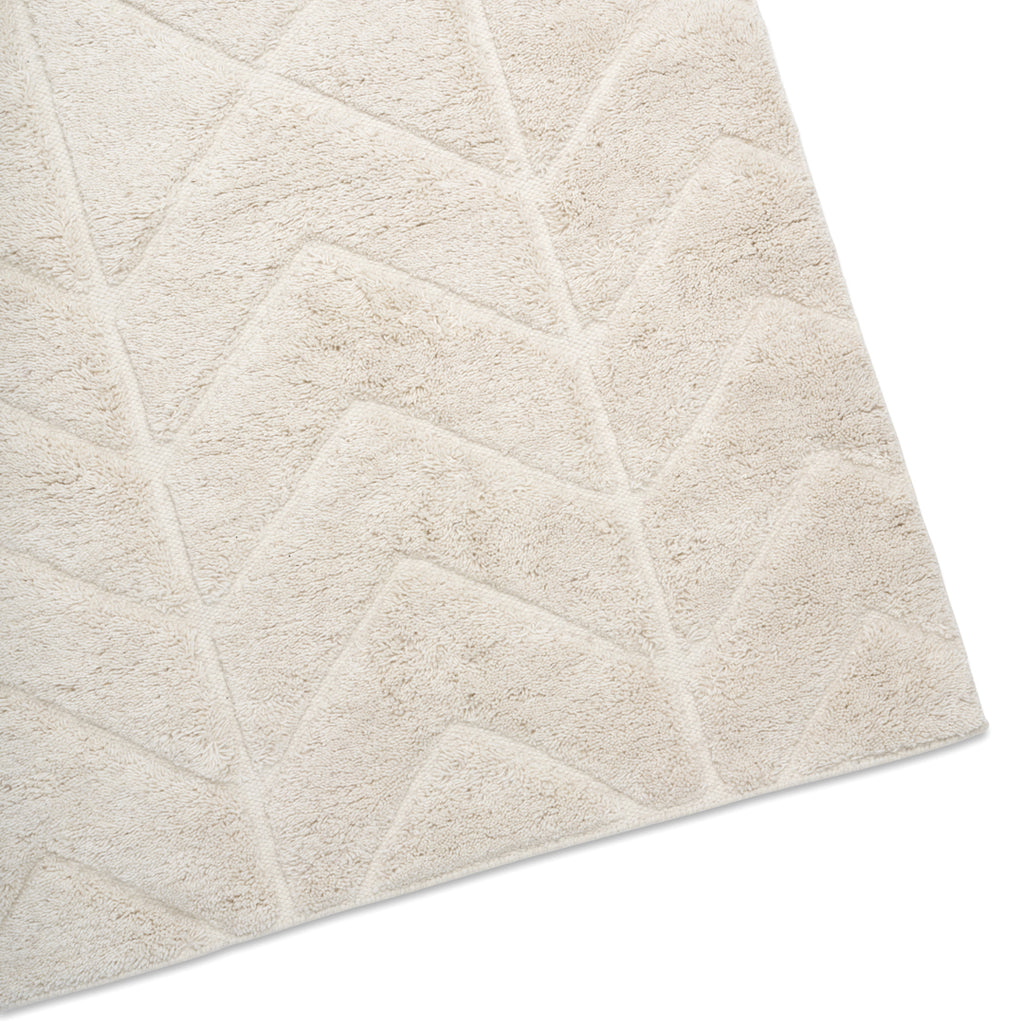 Soho Wool Rug, Ivory, MANY SIZE
