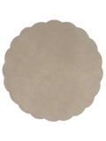 Shell Wool Rug, Sand,  Ø 120 cm