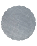 Shell Wool Rug, Blue,  Ø 120 cm
