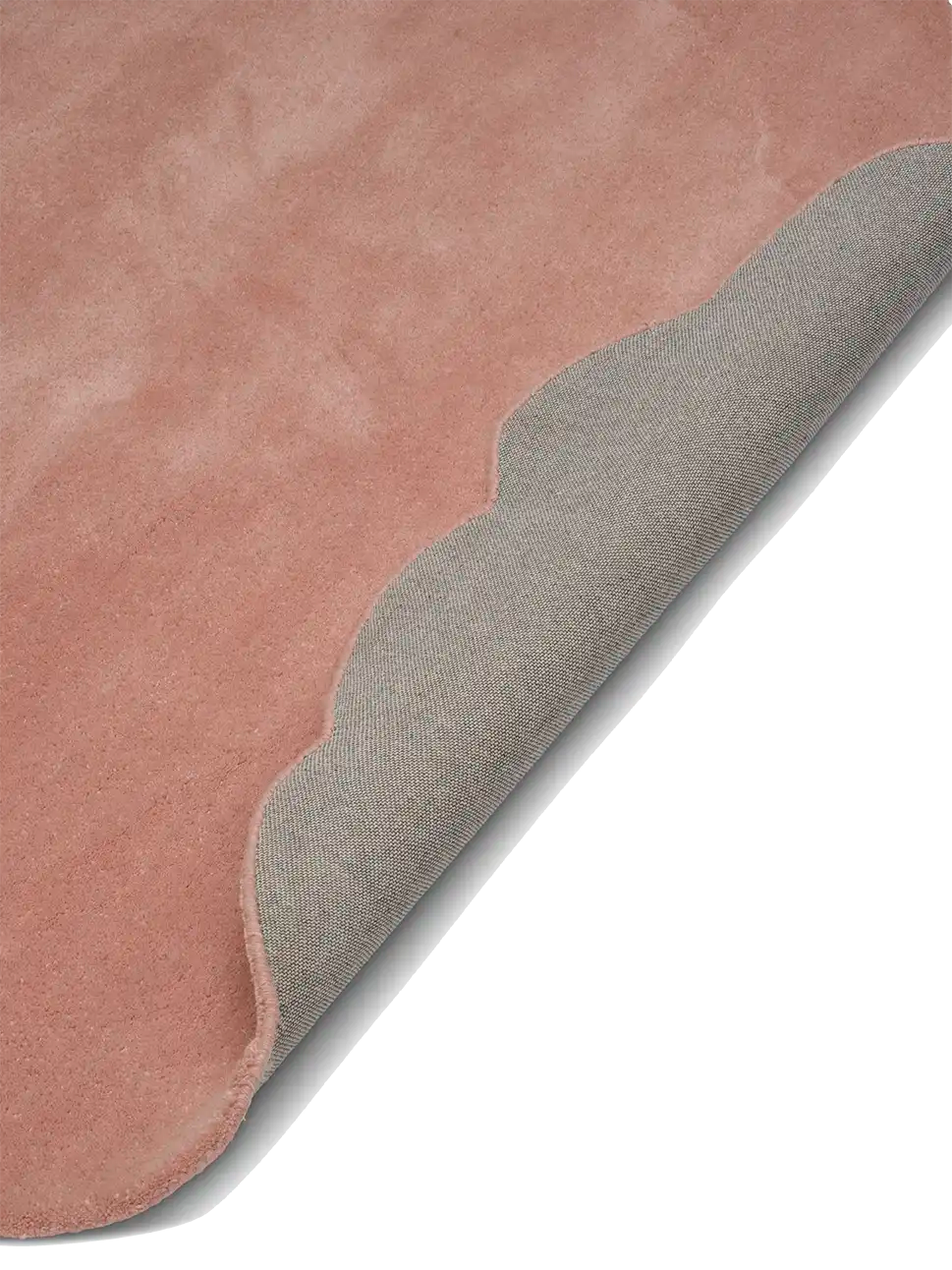 Shell Wool Rug, Pink,  Ø 120 cm