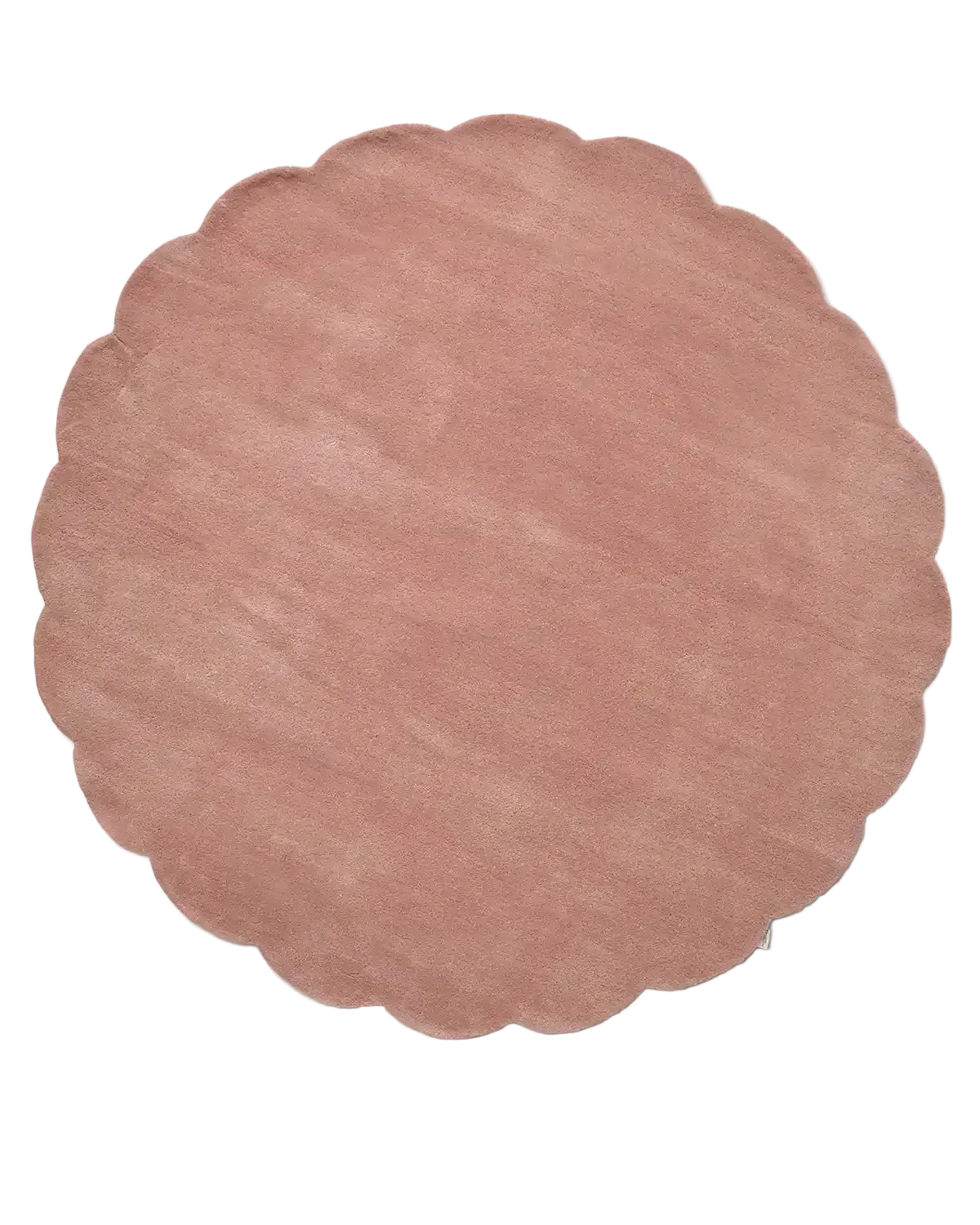 Shell Wool Rug, Pink,  Ø 120 cm