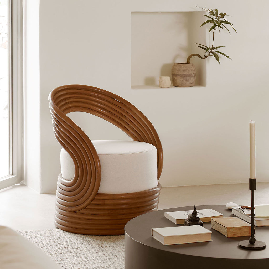 MANODRUM CHAIR | RATTAN | H 71 CM