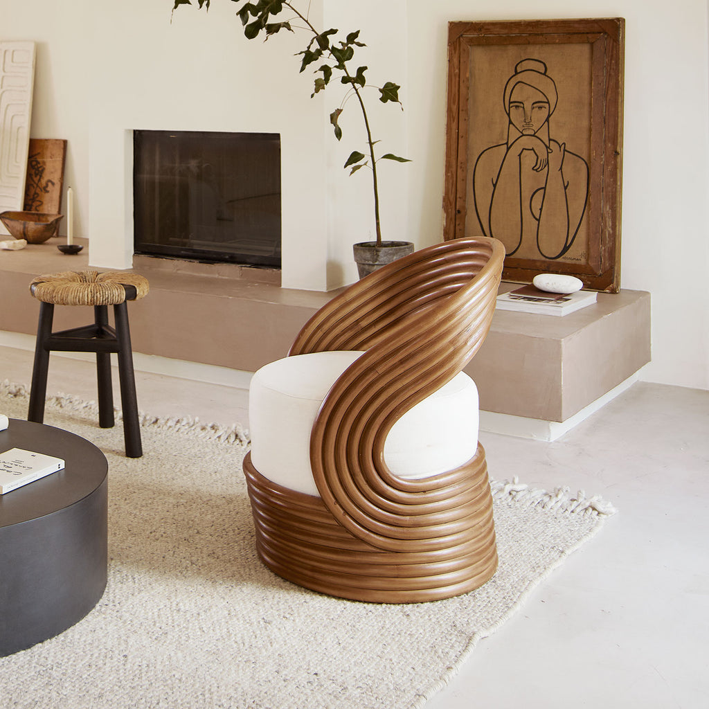 MANODRUM CHAIR | RATTAN | H 71 CM