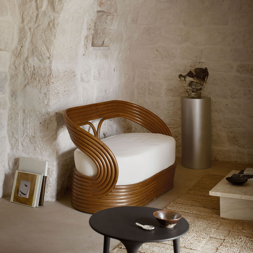 MANODRUM SOFA | RATTAN | H 72 CM, 130 CM