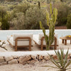 TEAK MODULE | RECYCLED TEAK 90 x 93 CM