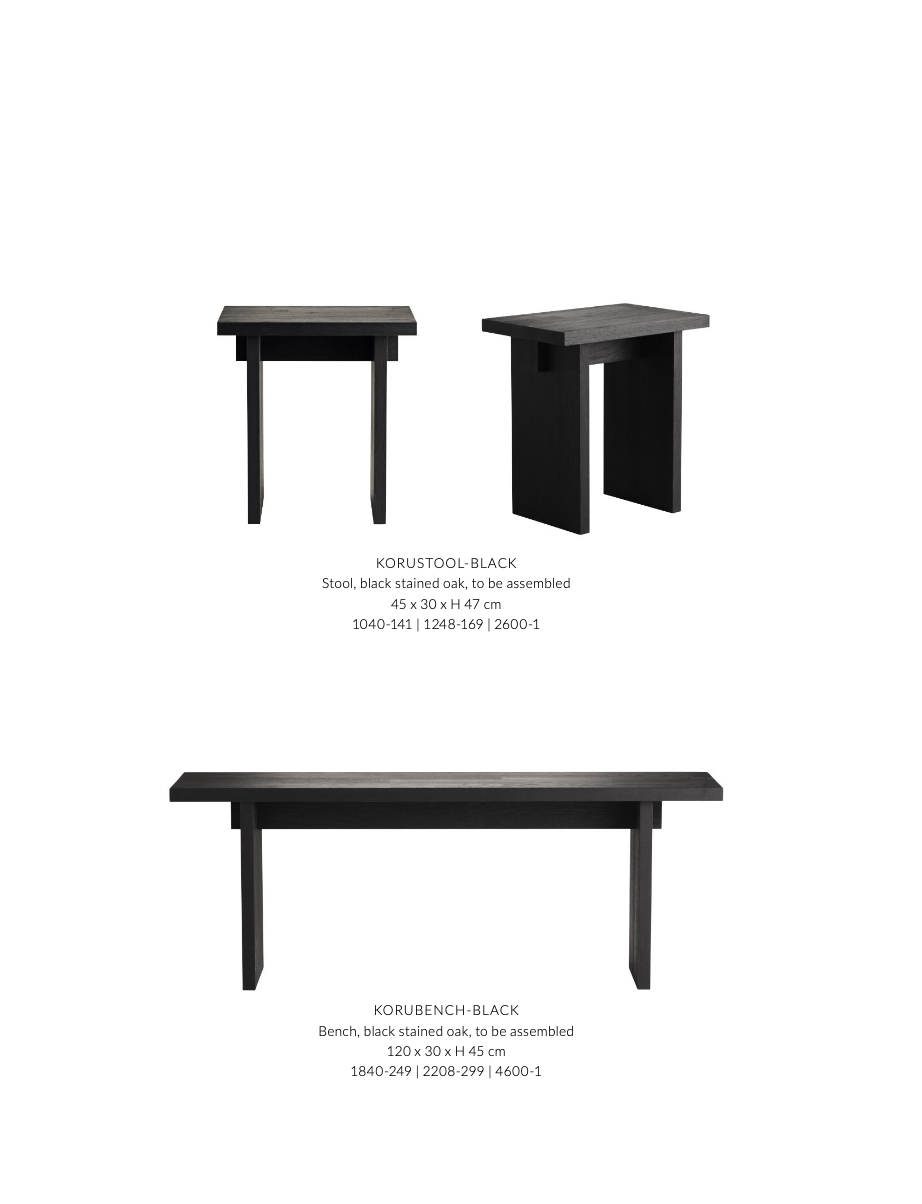 KAYU TABLE | RECYCLED TEAK | 240 X H 75 CM, BROWN-BLACK