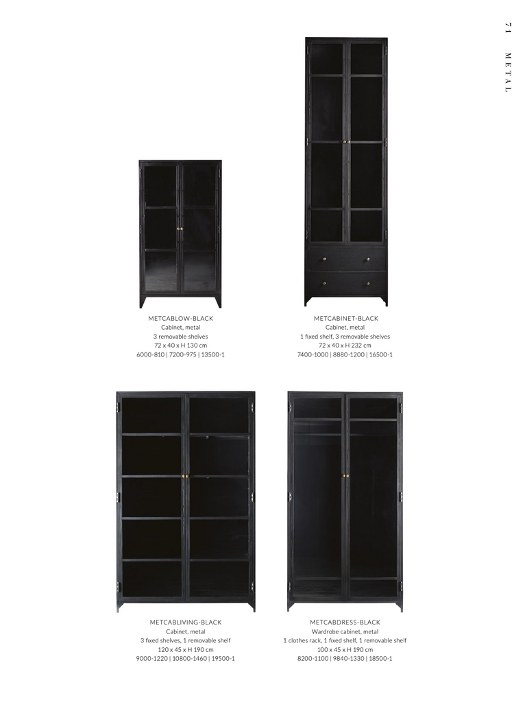 WARDROBE | METAL | 190 CM