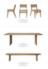 TEAK DINING TABLE | RECYCLED TEAK | 240 X 100 CM