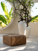 The Hyacinth Pouffe Square - Natural - Ø 60 cm, H 30 cm