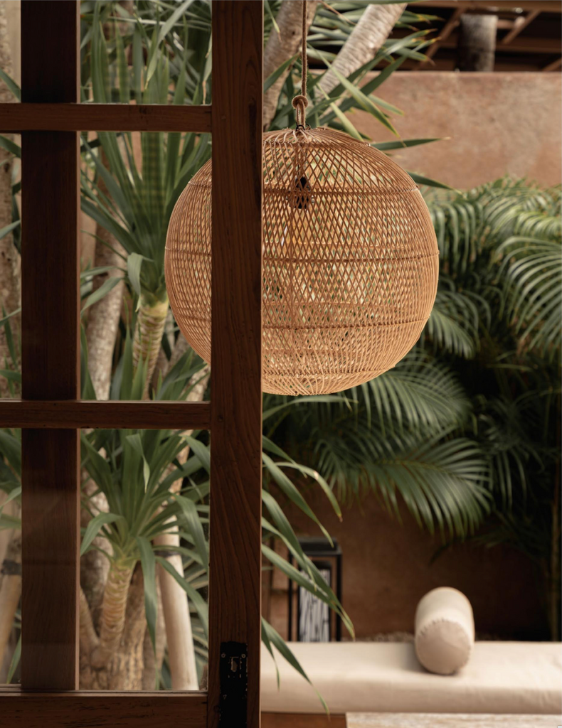 The Bubble Pendant - Natural - M, 50 cm