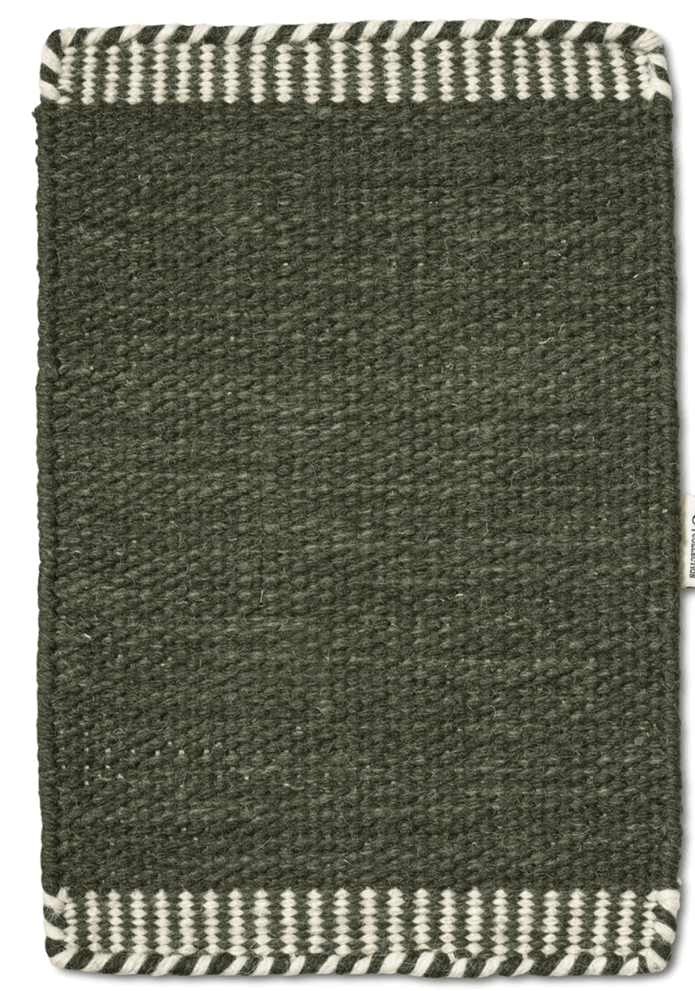 PURE WOOL RUG, FOREST GREEN, MANY SIZE