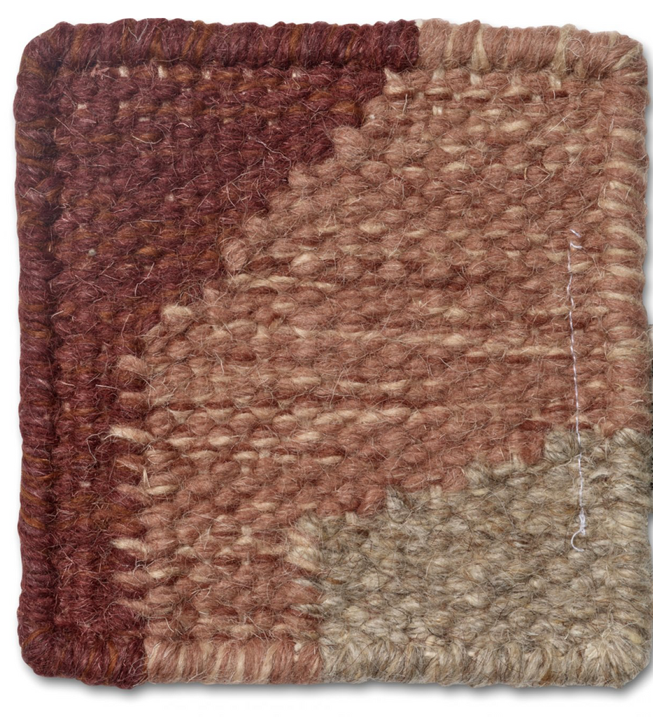 Levels Wool Rug, Coral, MANY SIZE
